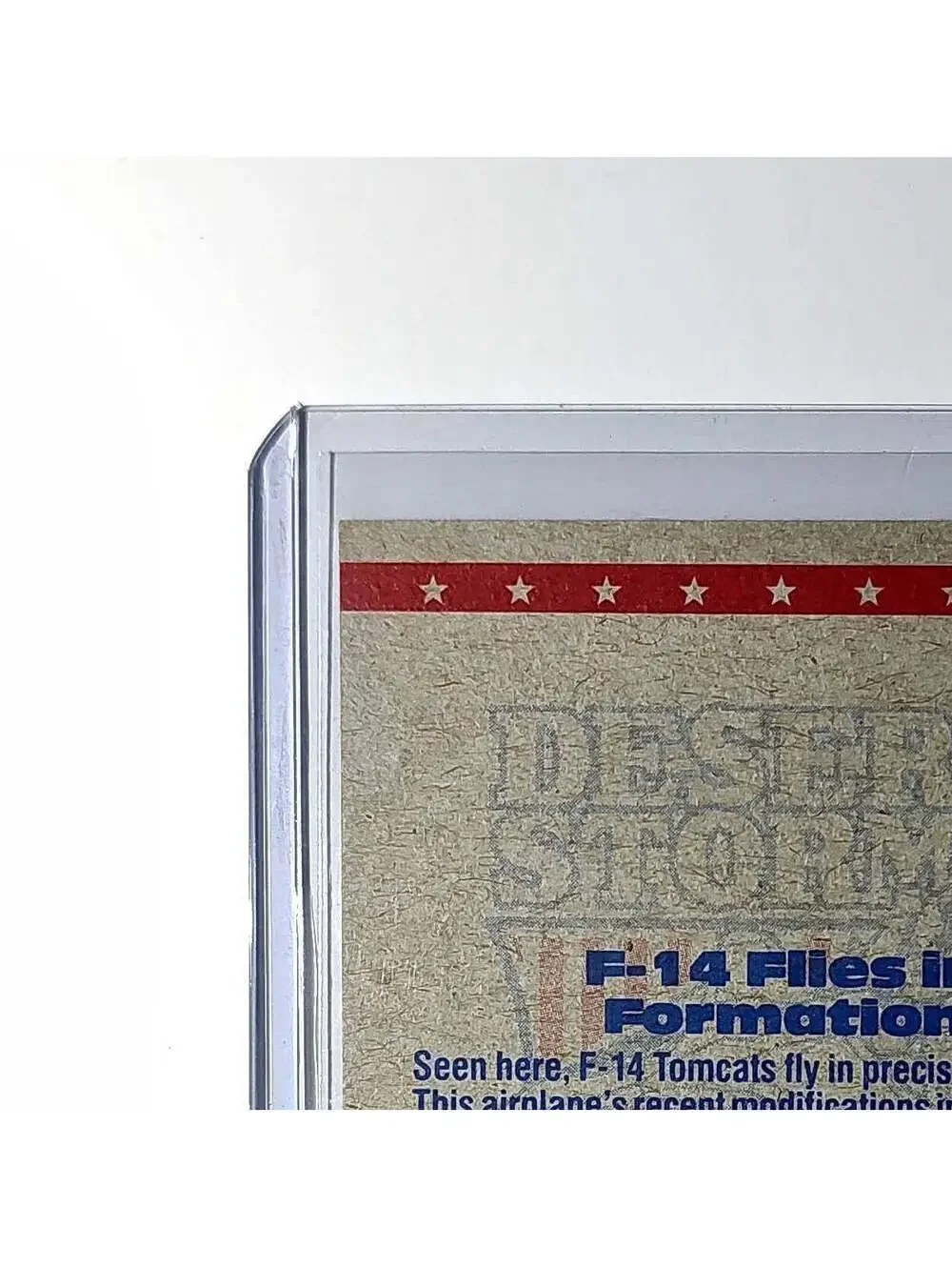 F-14 Flies in Formation 1991 Topps Desert Storm #22 Card